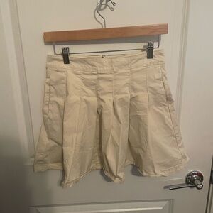 American Eagle Outfitters Cream Mini Skirt